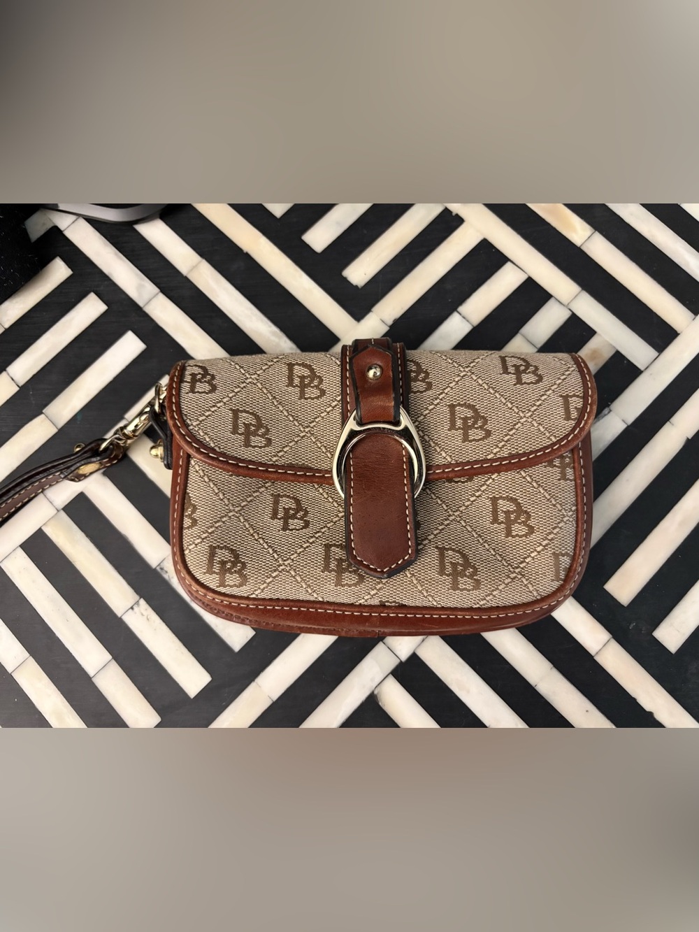 Authentic Dooney and Bourke Wristlet